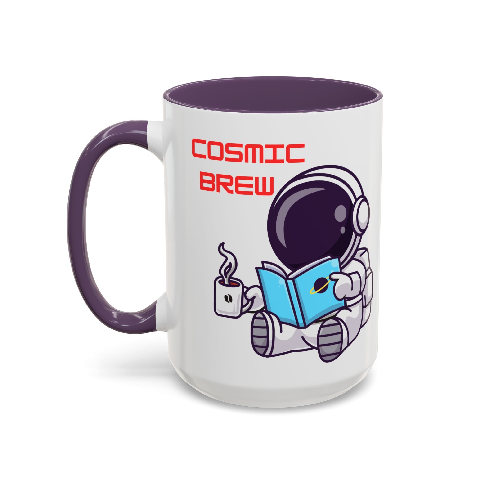 Cosmic Brew Astronaut Coffee Mug | Accent Ceramic Mug