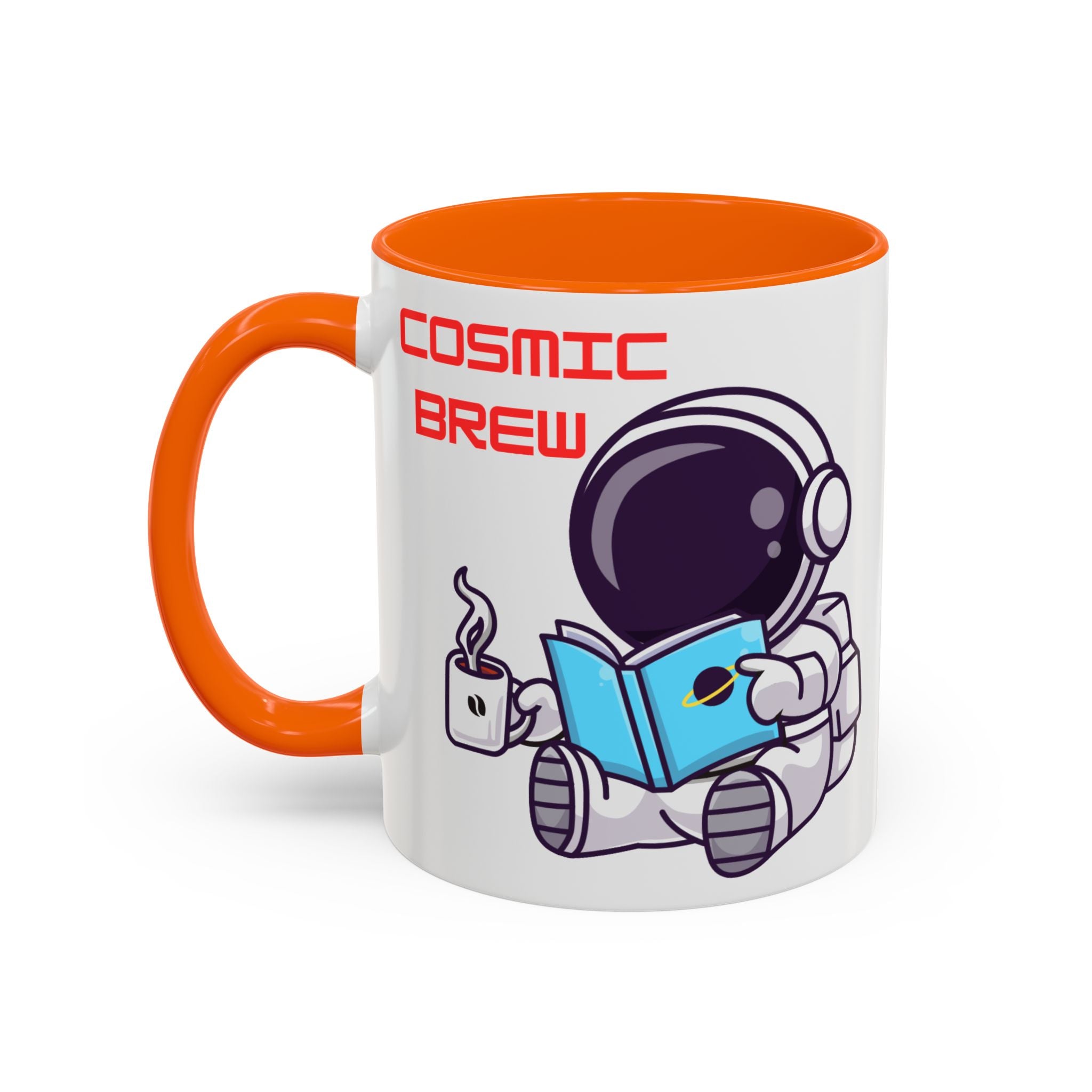 Cosmic Brew Astronaut Coffee Mug | Accent Ceramic Mug