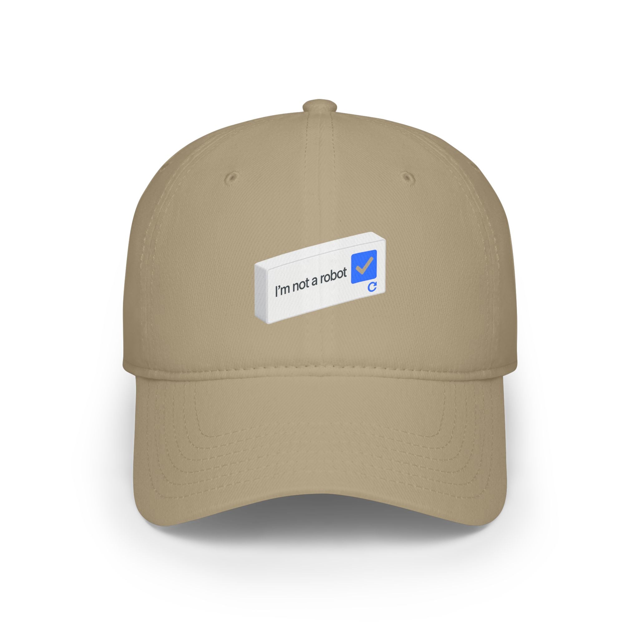 I'm Not a Robot checkbox cap | Low Profile Baseball Cap