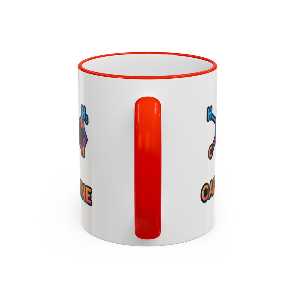 Caffeine Mug | Accent Rim & Handle 11oz 15oz