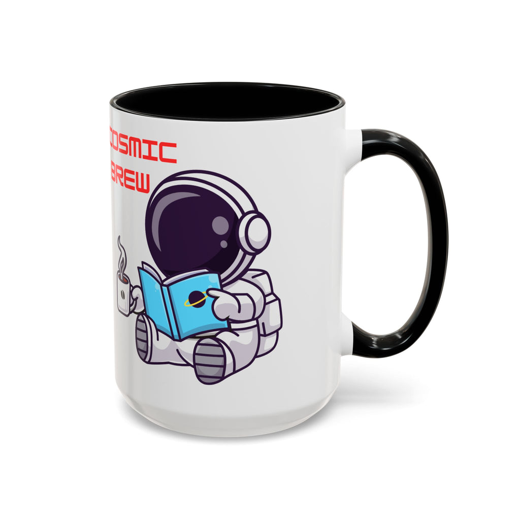 Cosmic Brew Astronaut Coffee Mug | Accent Ceramic Mug