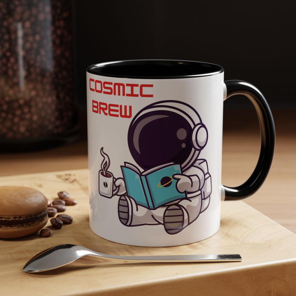 Cosmic Brew Astronaut Coffee Mug | Accent Ceramic Mug
