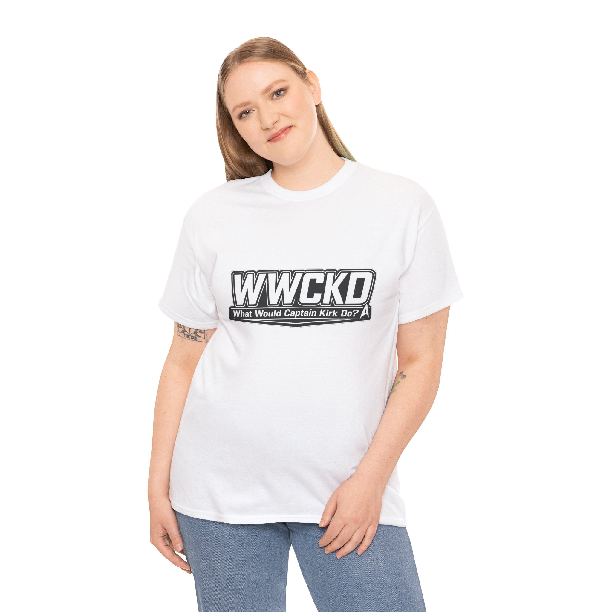 WWCKD What Would Captain Kirk Do Tee | Sci-Fi Quote Shirt