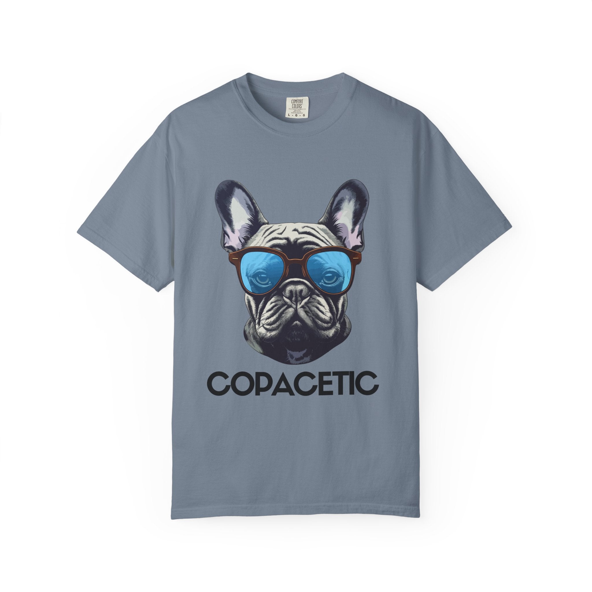 Copacetic French Bulldog T-Shirt, Fun Pet Tee, Gift for Dog Lovers, Unisex Graphic Shirt, Cool Casual Wear, Summer Essential