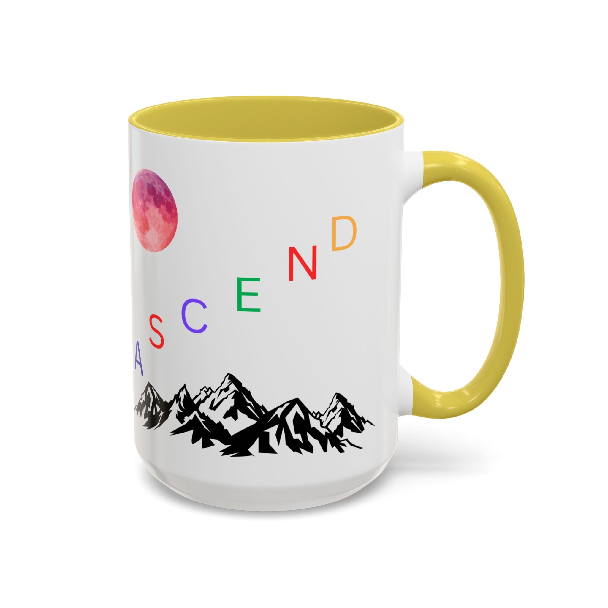 Ascend the Mountain Moon Ceramic Mug