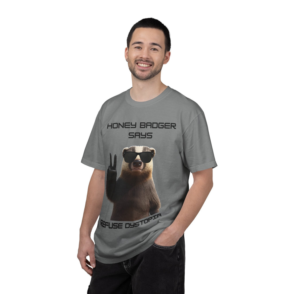 Honey Badger Refuse Dystopia T-Shirt