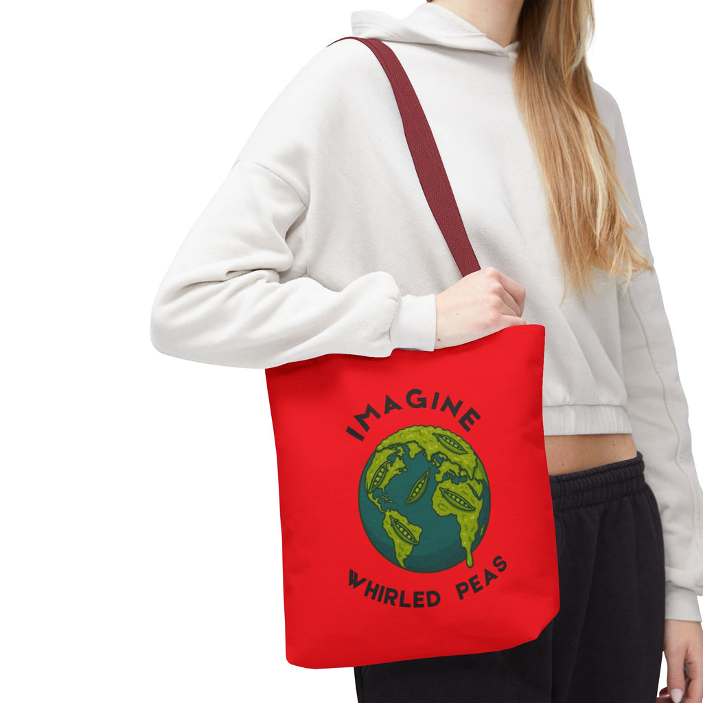 Imagine Whirled Peas Eco-Friendly Tote Bag