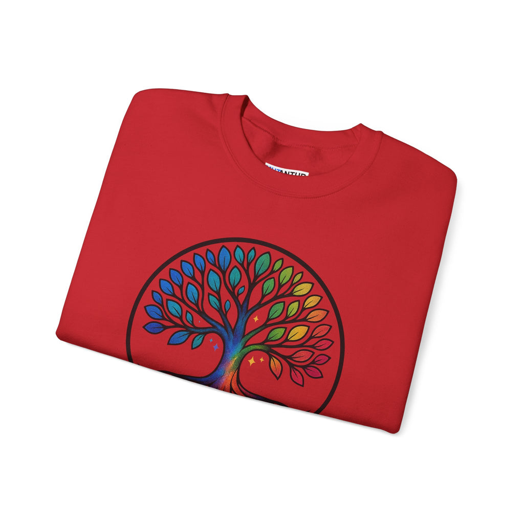 Rainbow Tree of Life Graphic Crewneck sweatshirt