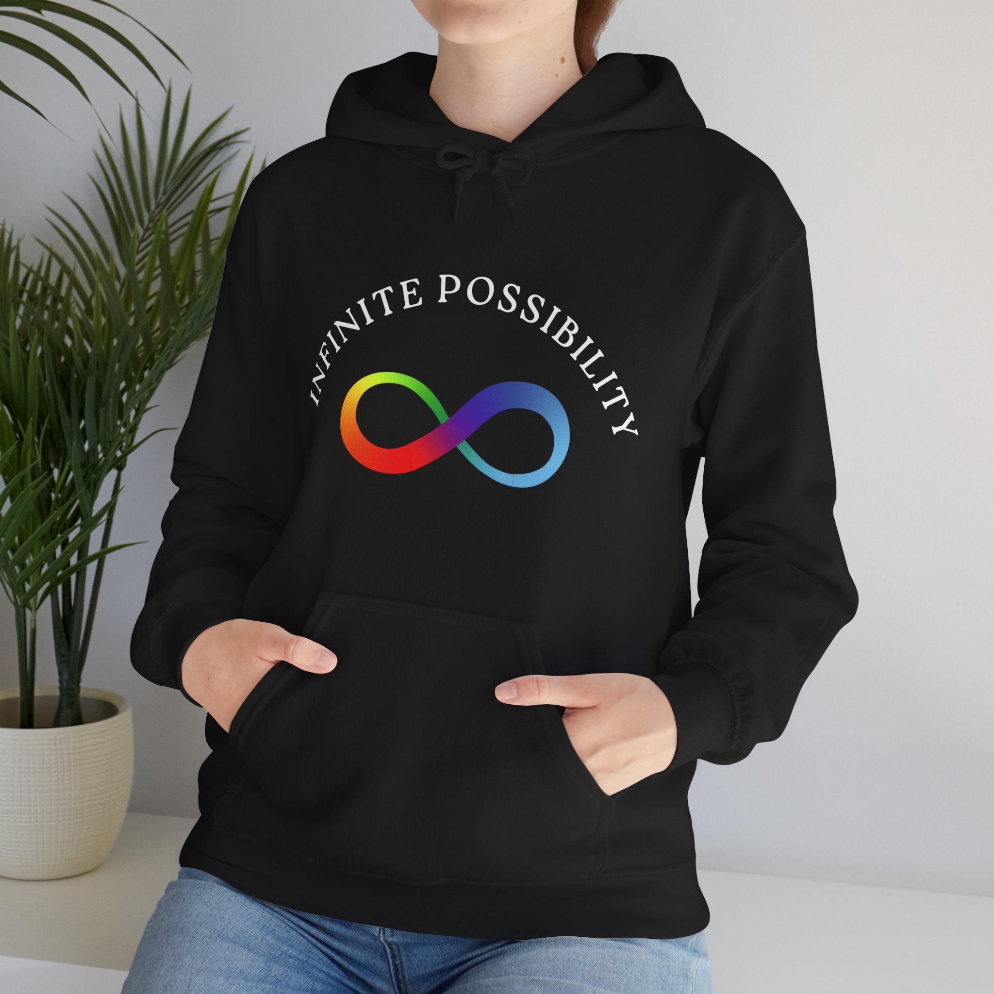 Infinite Possibility Hoodie, Unisex Heavy Blend Sweatshirt