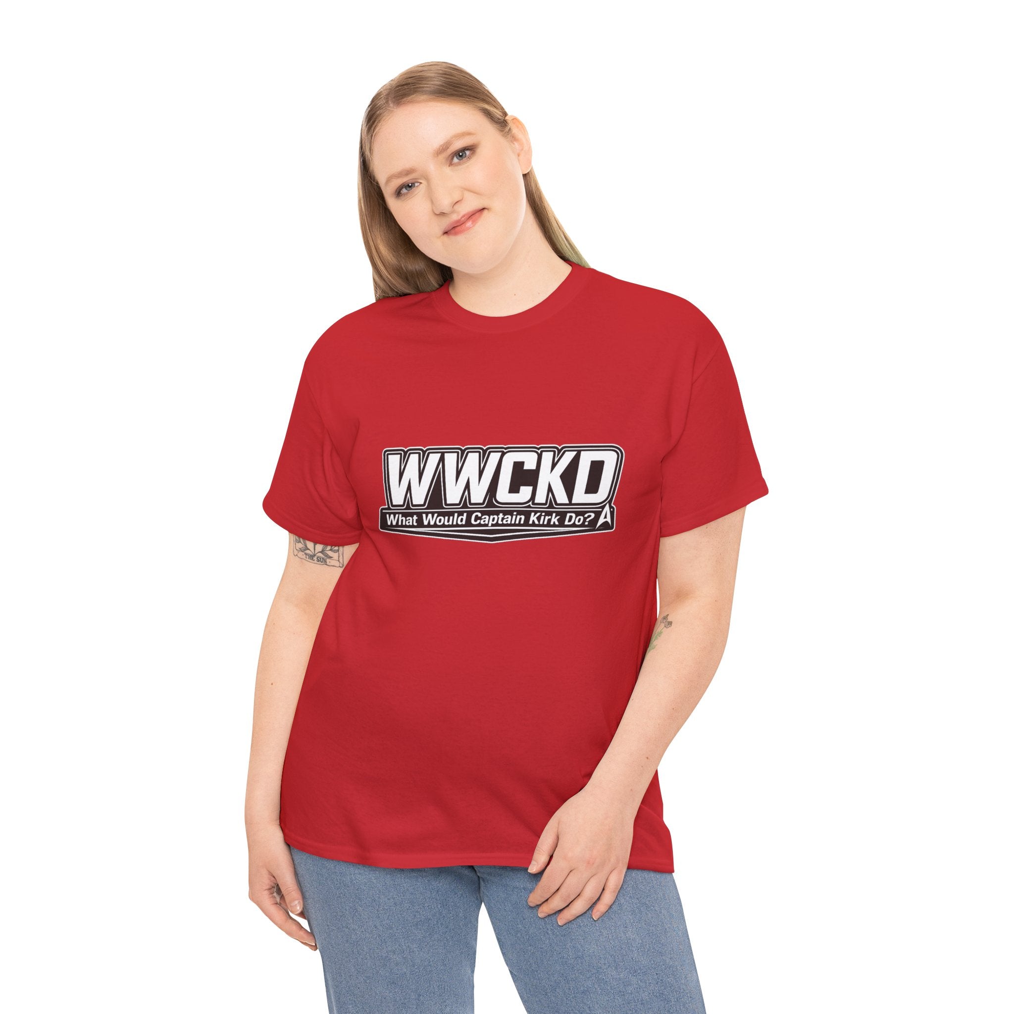 WWCKD What Would Captain Kirk Do Tee | Sci-Fi Quote Shirt