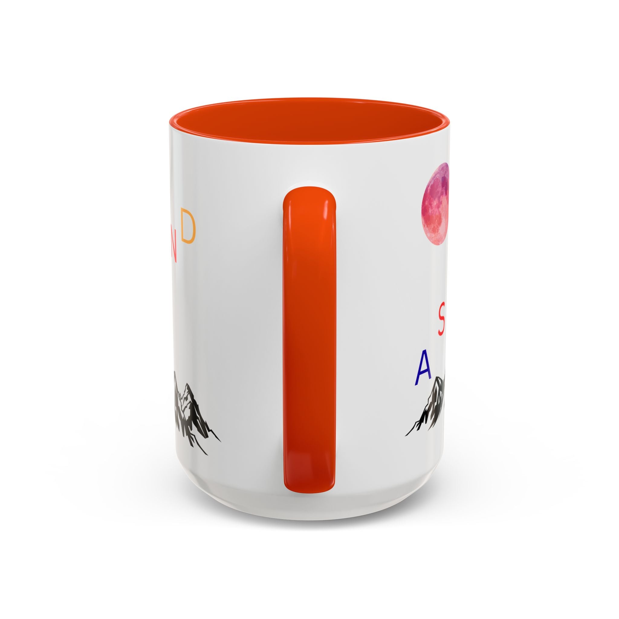 Ascend the Mountain Moon Ceramic Mug