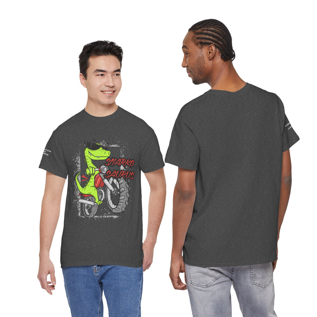 Snarkosaurus Cool Graphic Tee for Dinosaur Lovers | Unisex Heavy Cotton Tee