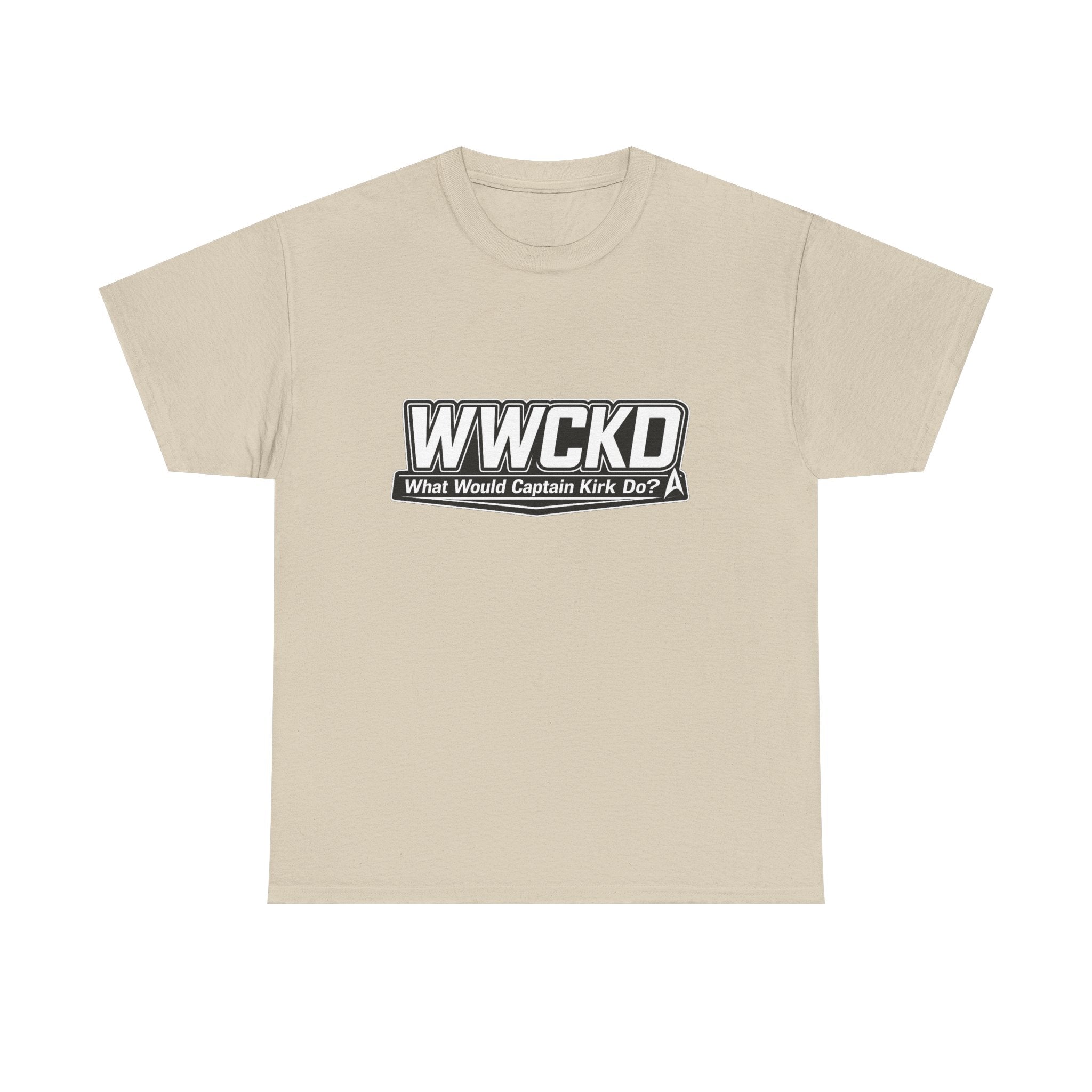 WWCKD What Would Captain Kirk Do Tee | Sci-Fi Quote Shirt