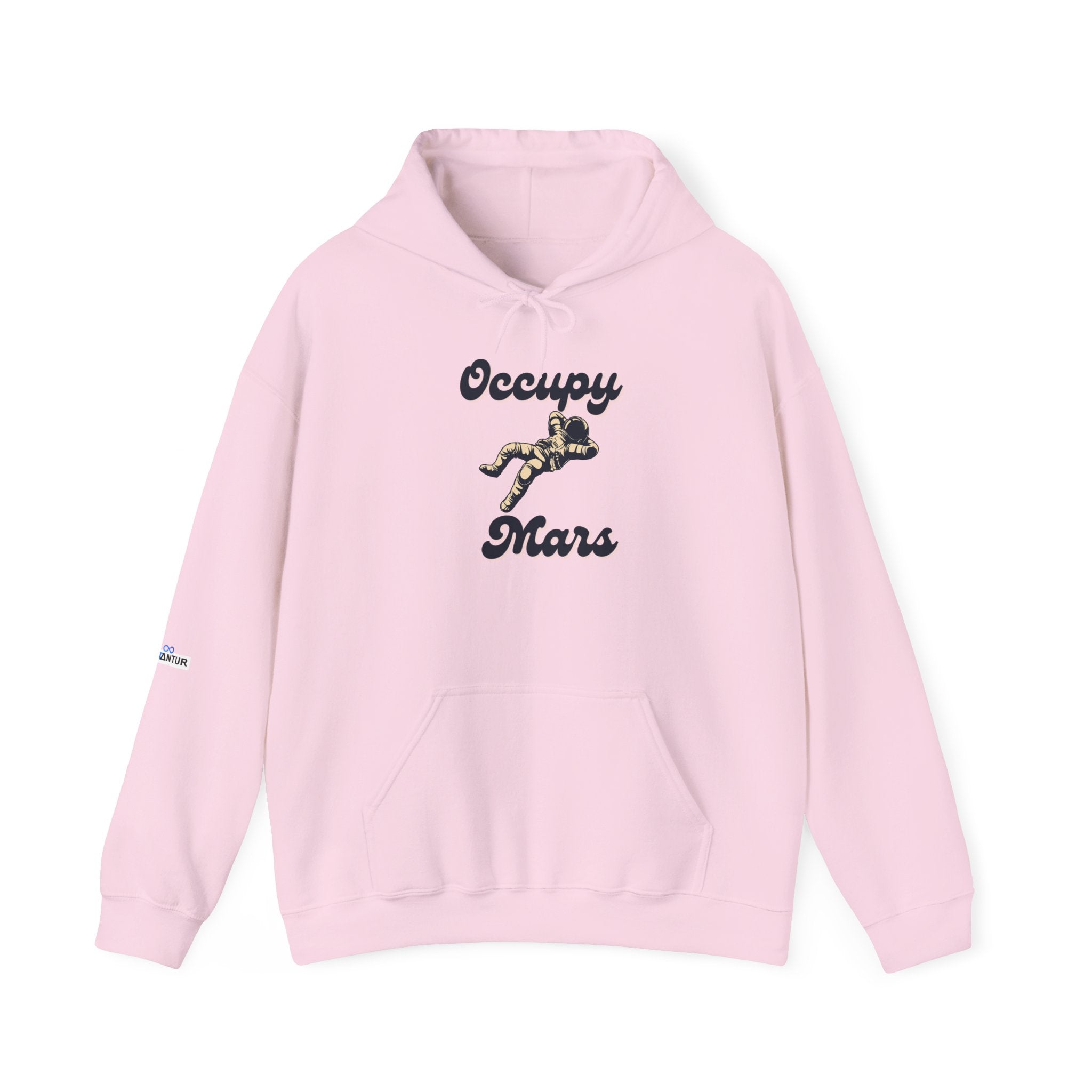 Occupy Mars Casual Statement Hoodie -, Unisex Sweatshirt