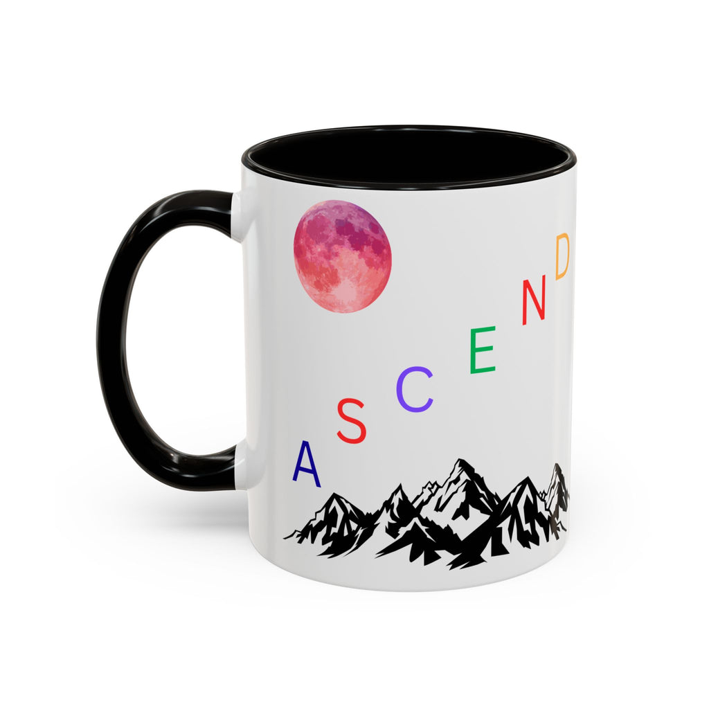 Ascend the Mountain Moon Ceramic Mug
