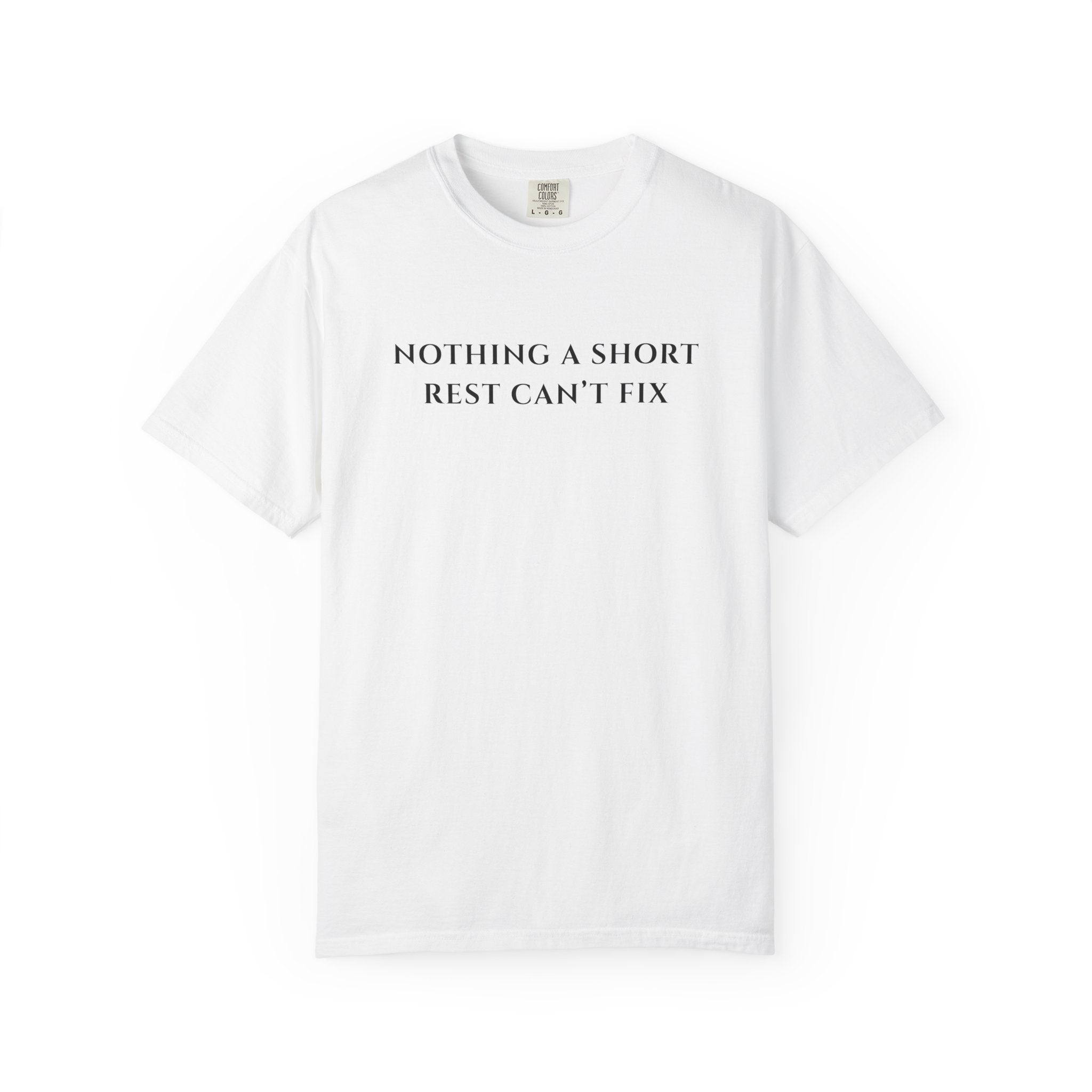 Nothing a Short Rest Can't Fix funny D and D  Comfort Colors tee