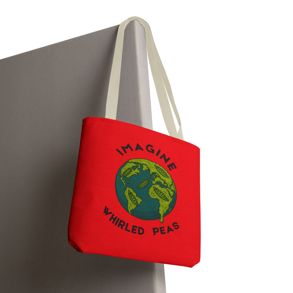 Imagine Whirled Peas Eco-Friendly Tote Bag
