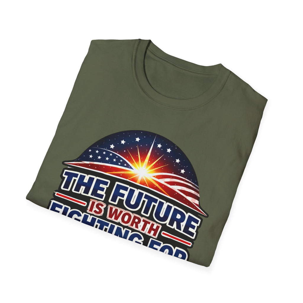 The Future Is Worth Fighting For, Defy the Darkness Inspirational Political Tee