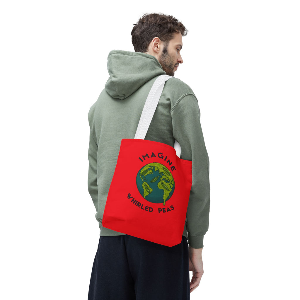 Imagine Whirled Peas Eco-Friendly Tote Bag