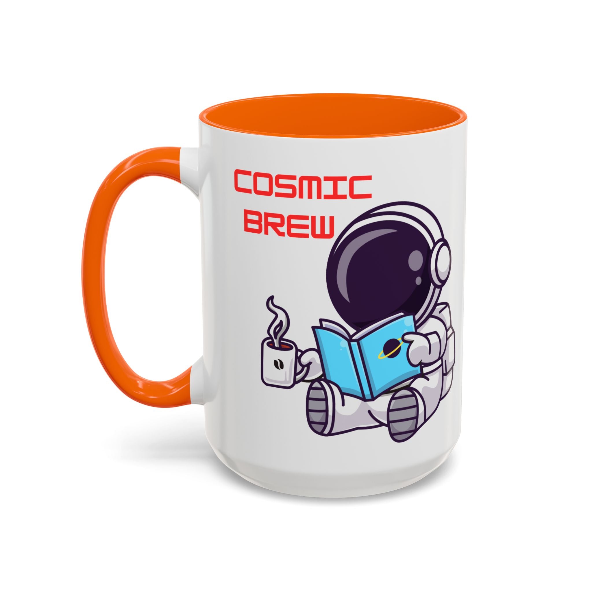 Cosmic Brew Astronaut Coffee Mug | Accent Ceramic Mug