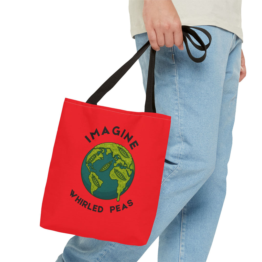 Imagine Whirled Peas Eco-Friendly Tote Bag
