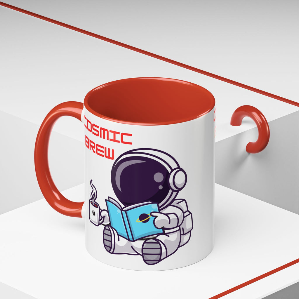 Cosmic Brew Astronaut Coffee Mug | Accent Ceramic Mug