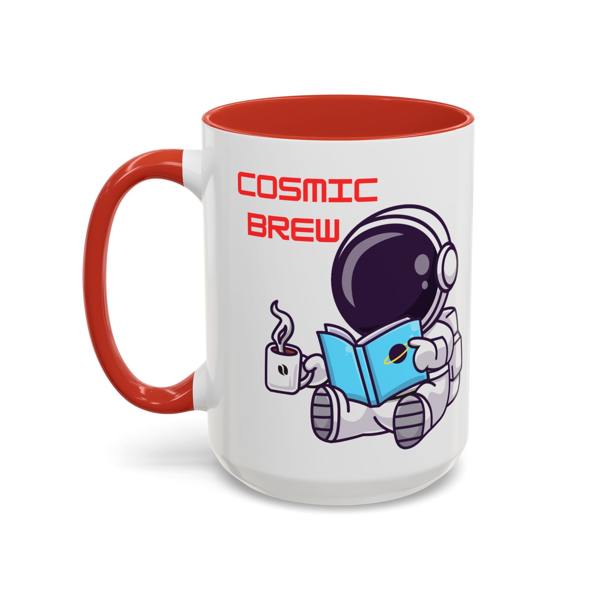 Cosmic Brew Astronaut Coffee Mug | Accent Ceramic Mug