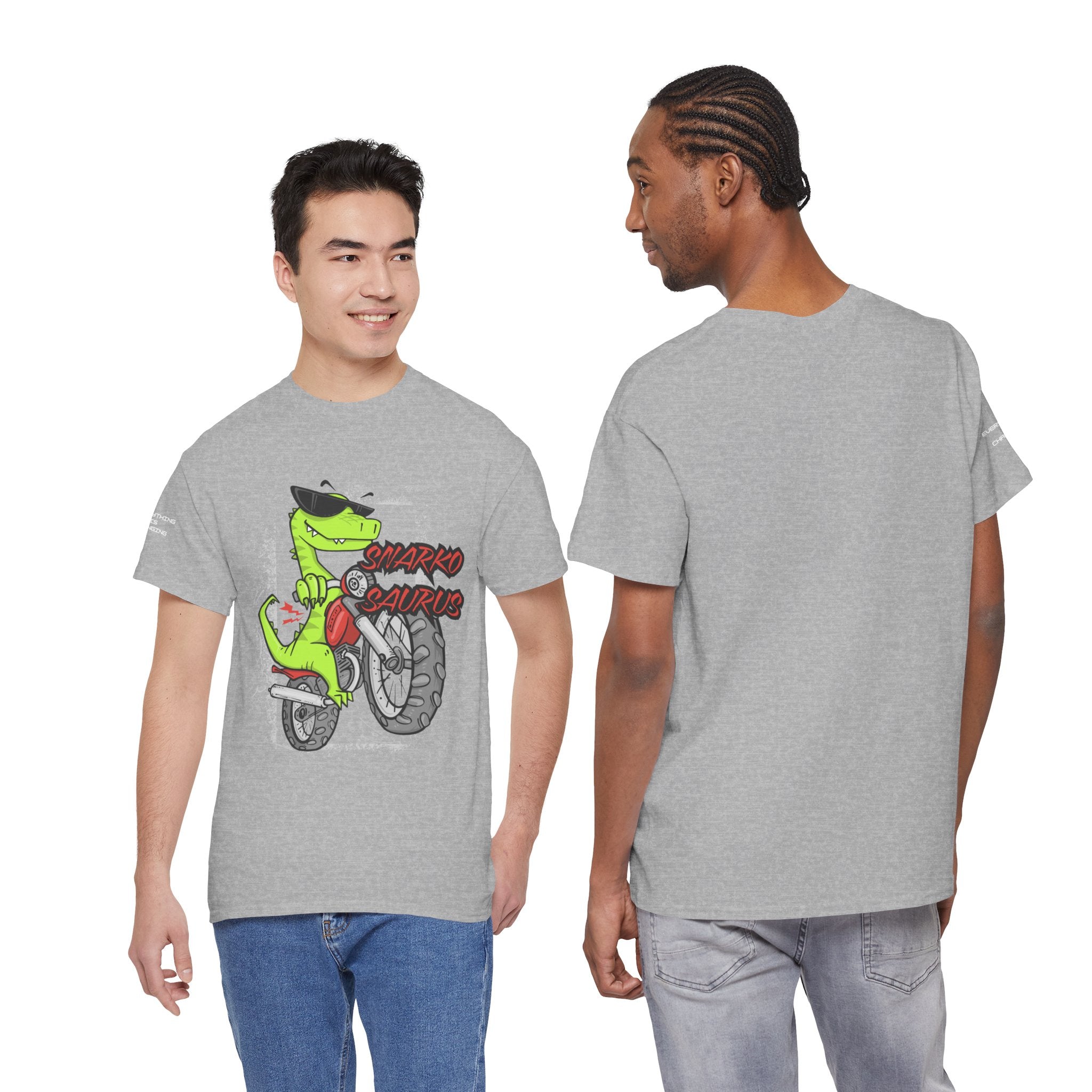 Snarkosaurus Cool Graphic Tee for Dinosaur Lovers | Unisex Heavy Cotton Tee