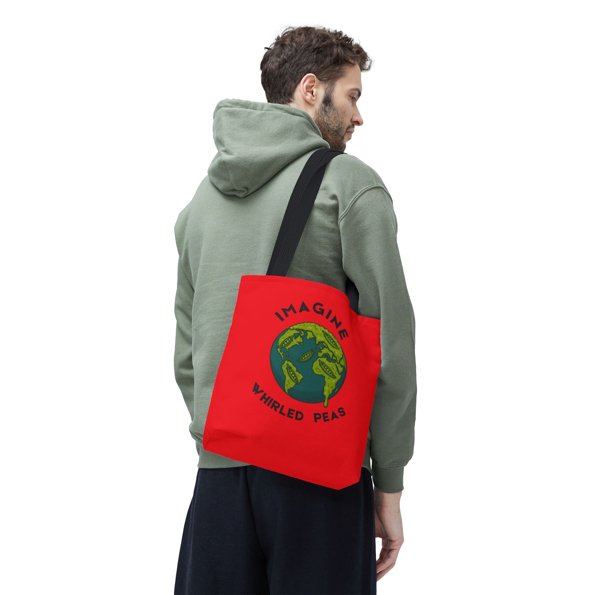 Imagine Whirled Peas Eco-Friendly Tote Bag