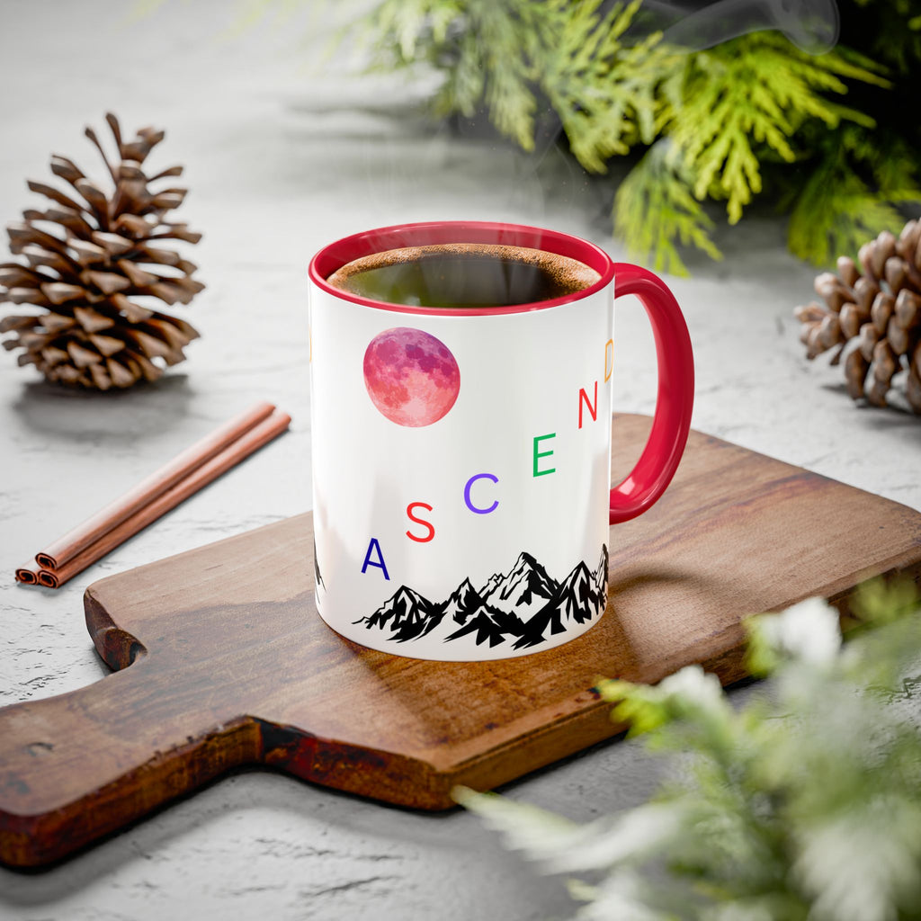 Ascend the Mountain Moon Ceramic Mug