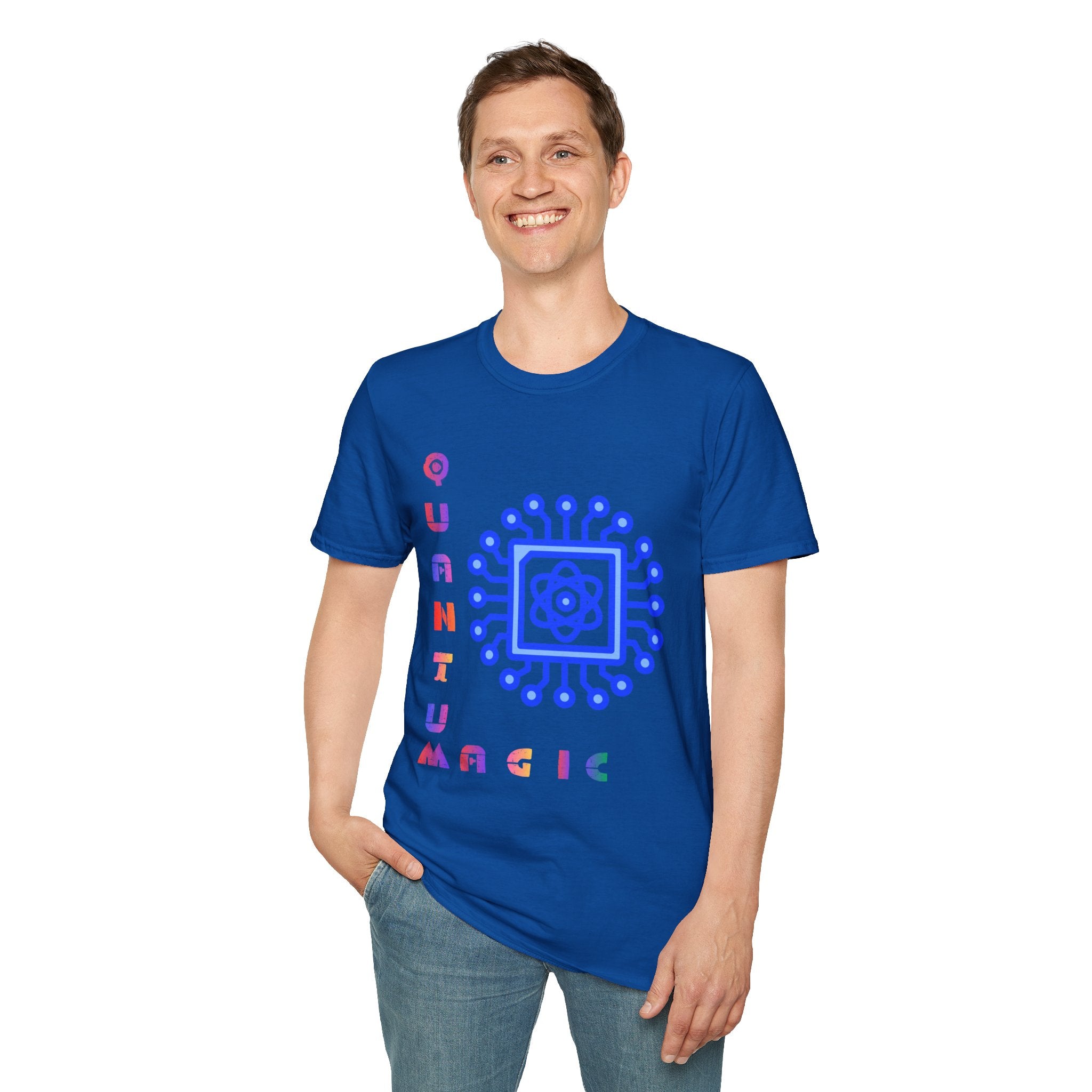 Quantum Magic T-Shirt – Circuit Atom Design Science & Tech Tee