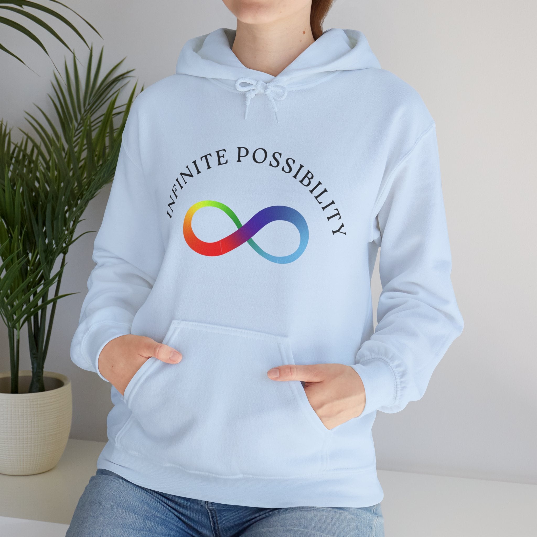 Infinite Possibility Hoodie, Unisex Heavy Blend Sweatshirt