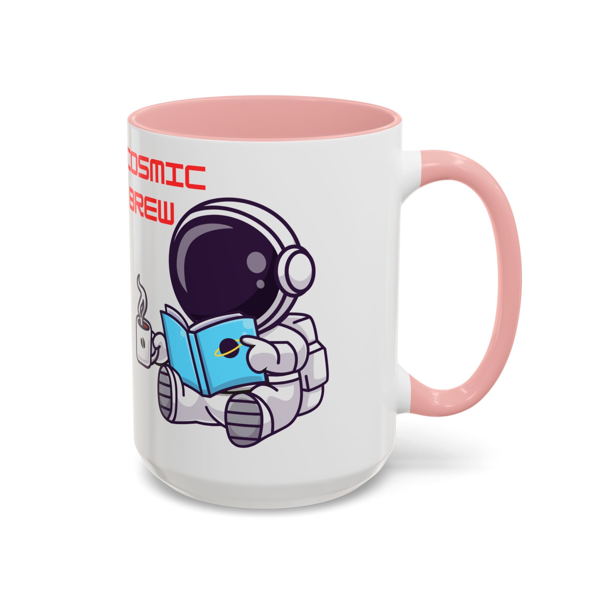 Cosmic Brew Astronaut Coffee Mug | Accent Ceramic Mug
