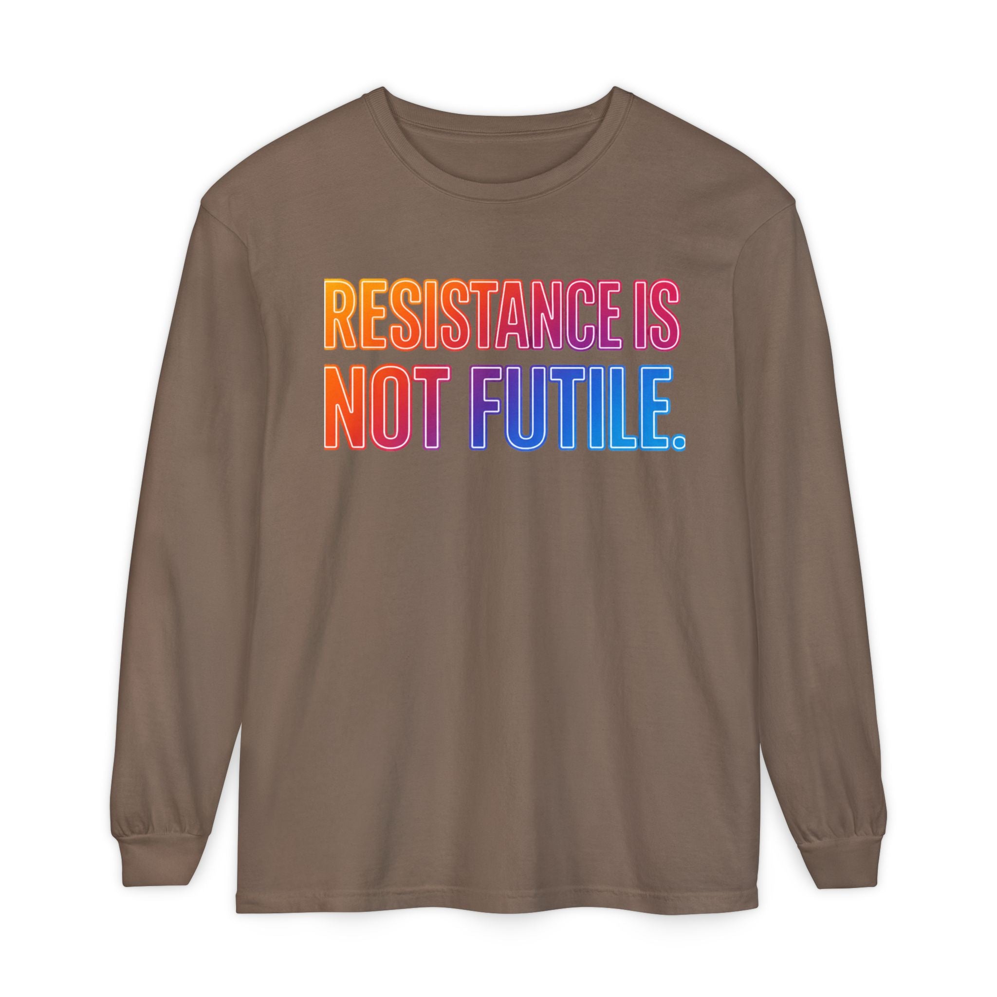 Resistance Is Not Futile Long Sleeve  Rally for Freedom Tee