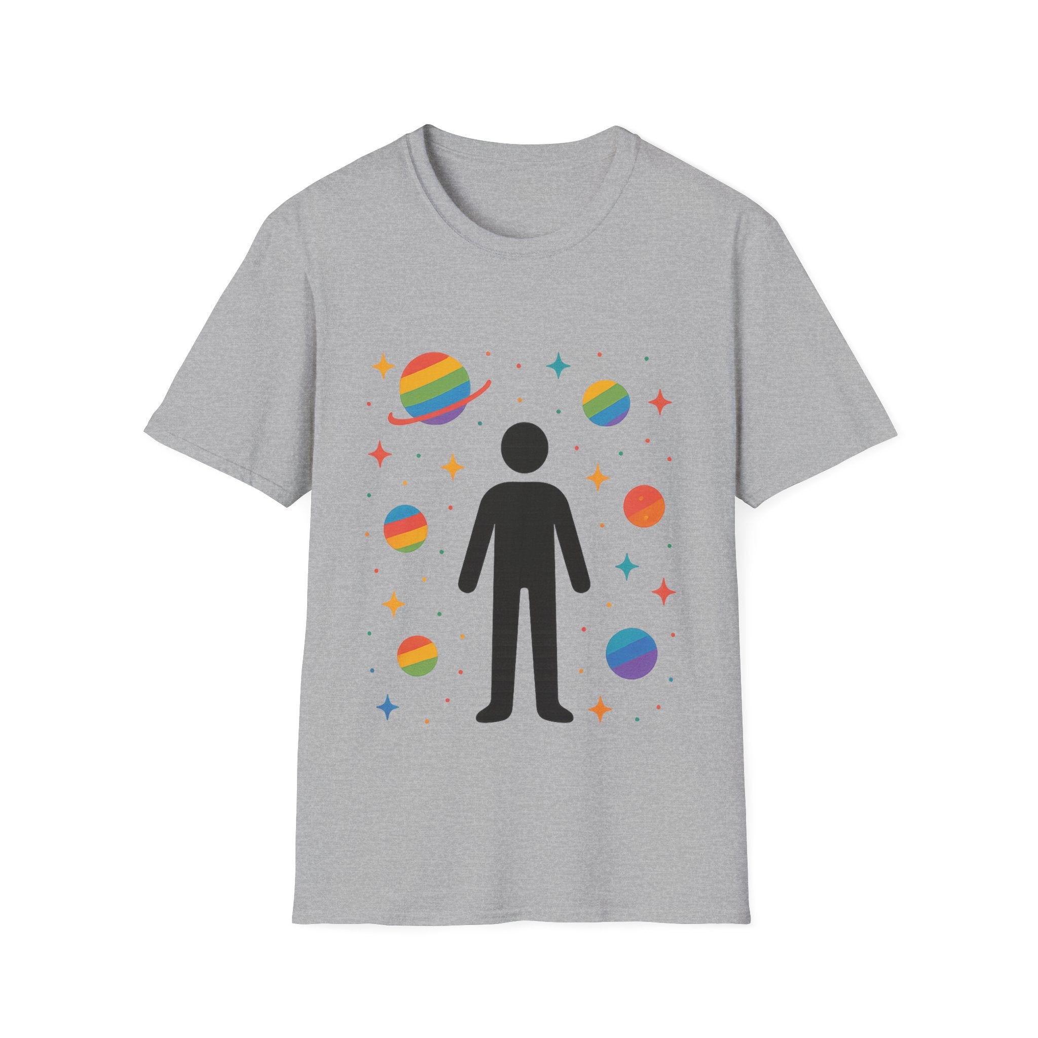 Cosmic Vibe Unisex T-Shirt - Space, Pride, Galaxy,