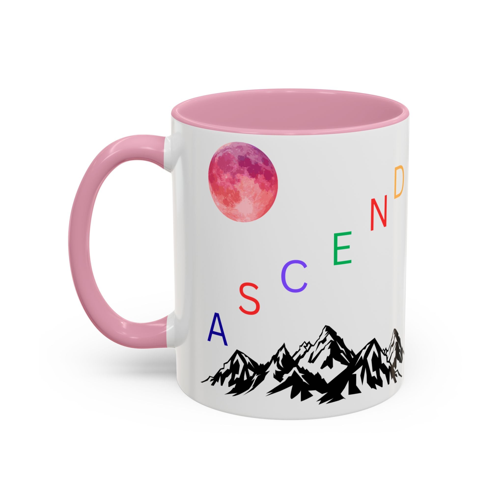 Ascend the Mountain Moon Ceramic Mug