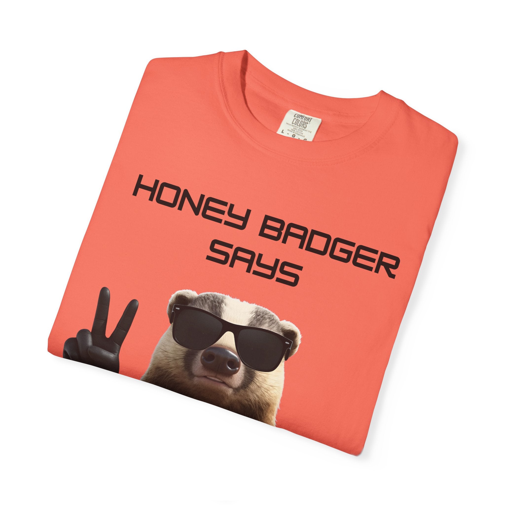 Honey Badger Refuse Dystopia T-Shirt