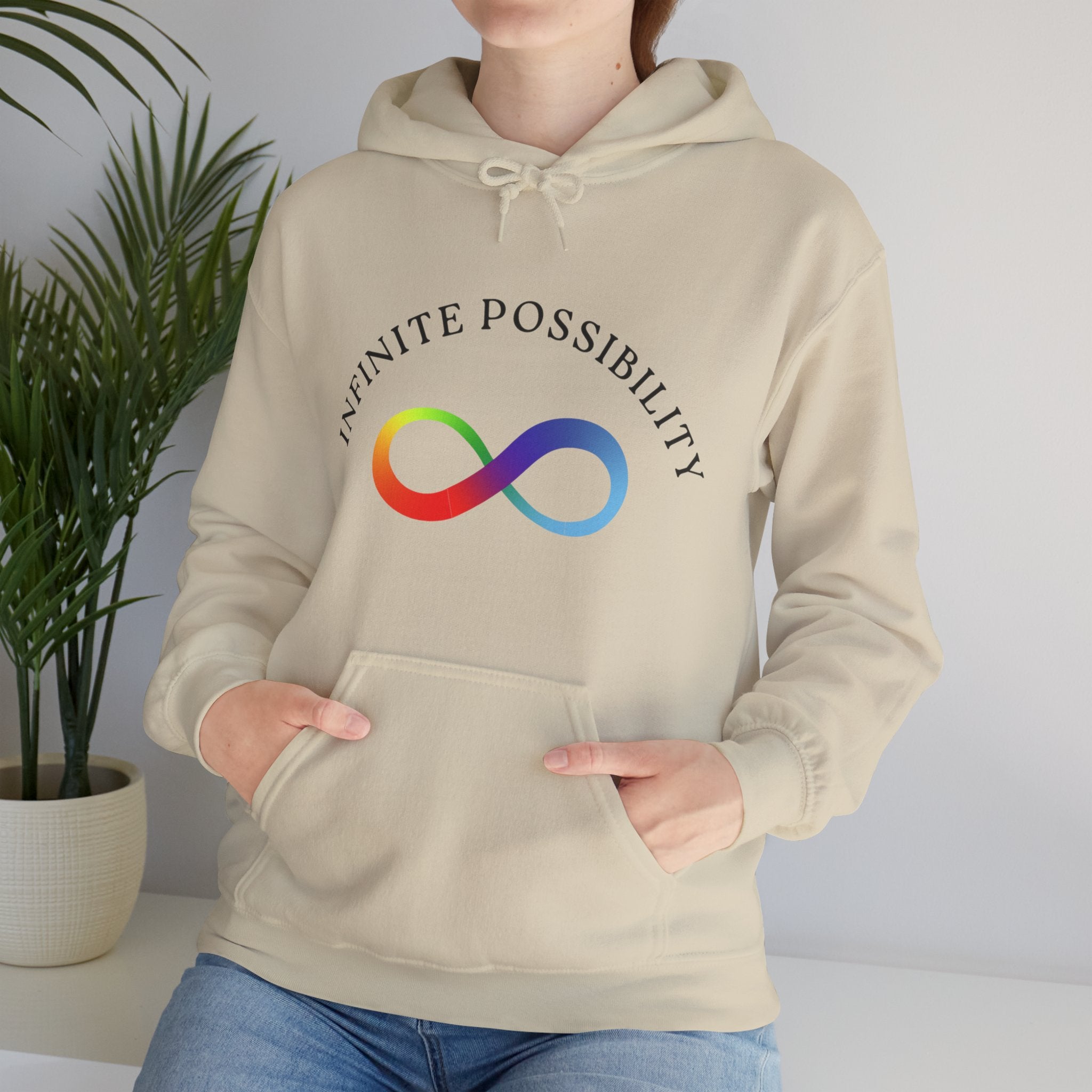 Infinite Possibility Hoodie, Unisex Heavy Blend Sweatshirt