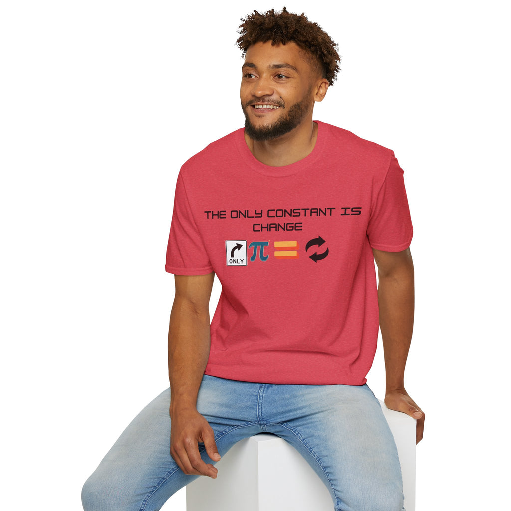 The Only Constant is Change Philosophical Quote T-Shirt