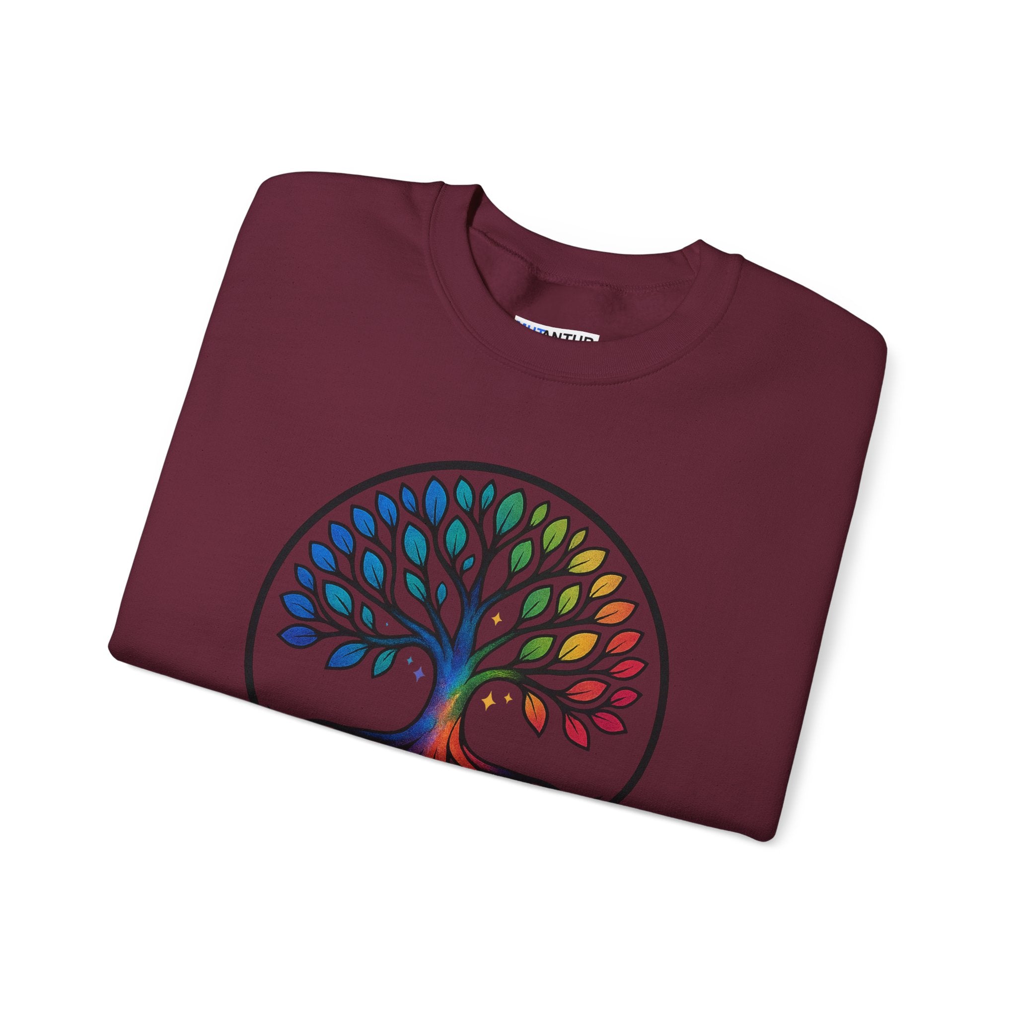 Rainbow Tree of Life Graphic Crewneck sweatshirt