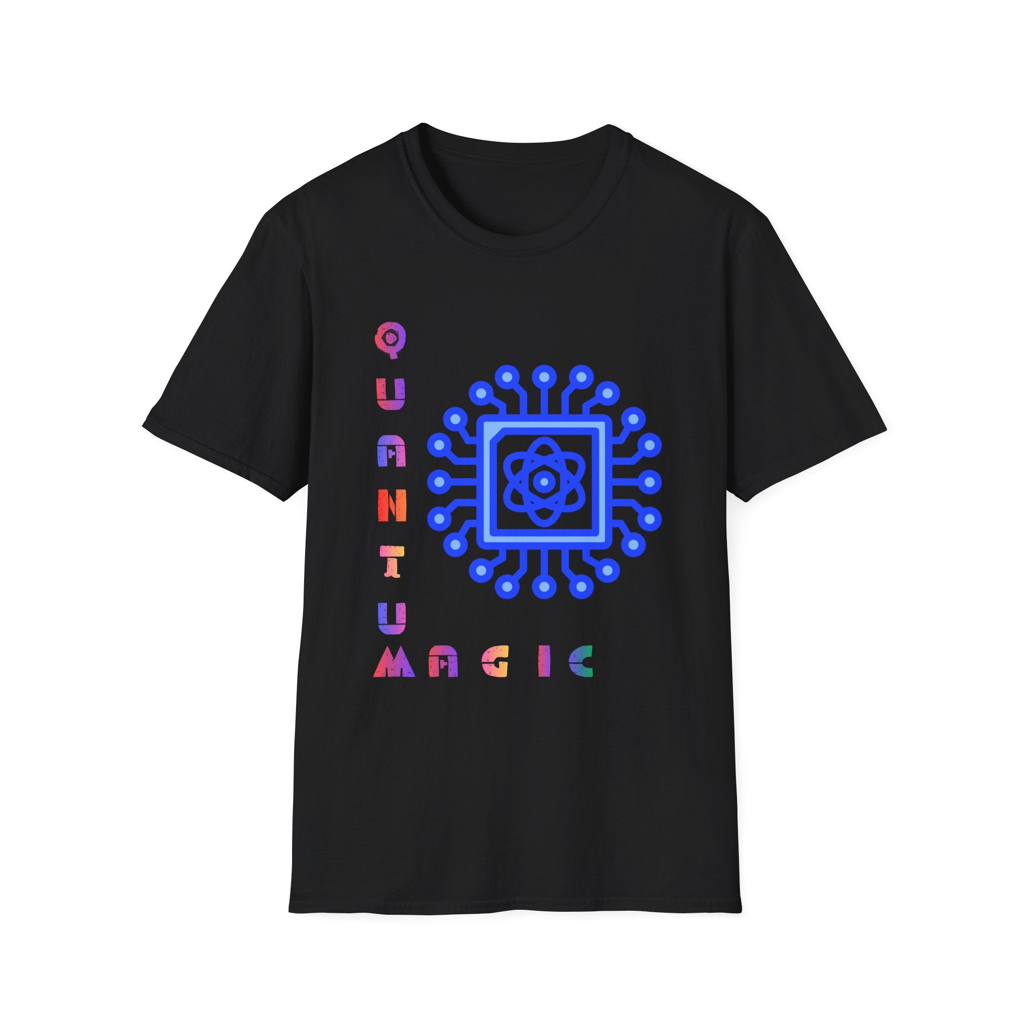 Quantum Magic T-Shirt | Circuit Atom Design, Science Tech Tee