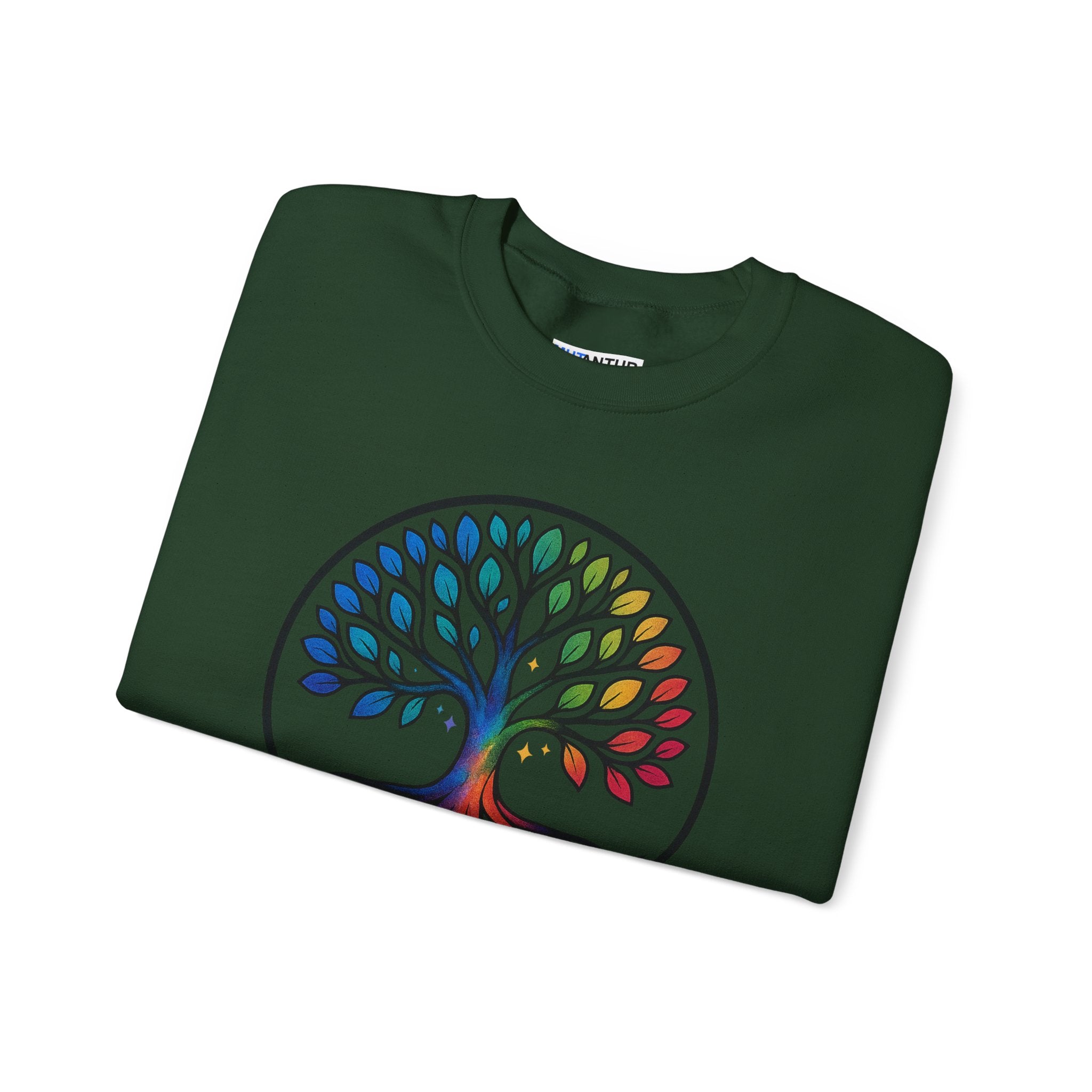Rainbow Tree of Life Graphic Crewneck sweatshirt