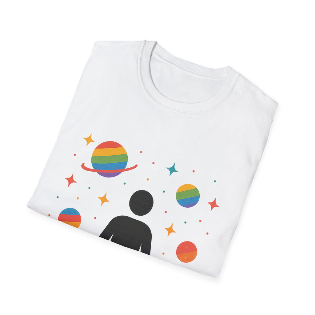 Cosmic Vibe Unisex T-Shirt - Space, Pride, Galaxy,