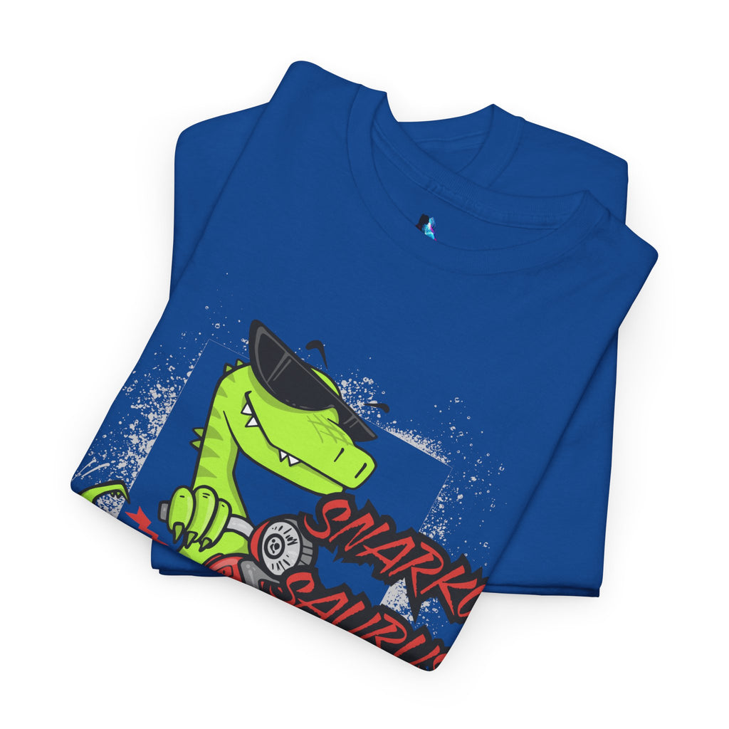 Snarkosaurus Cool Graphic Tee for Dinosaur Lovers | Unisex Heavy Cotton Tee