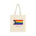 Ally Pride Tote Bag – Reusable Cotton Canvas LGBTQ+ Support Bag