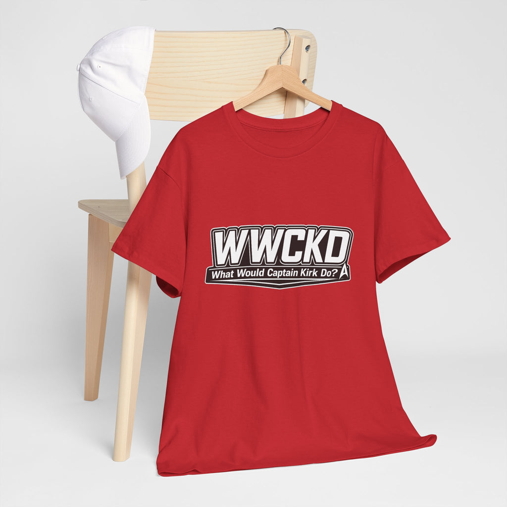 WWCKD What Would Captain Kirk Do Tee | Sci-Fi Quote Shirt