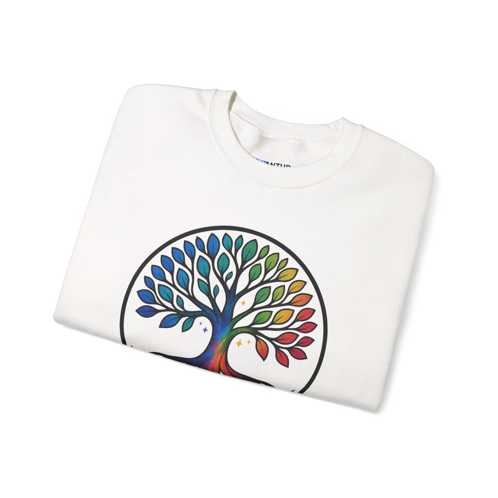 Rainbow Tree of Life Graphic Crewneck sweatshirt