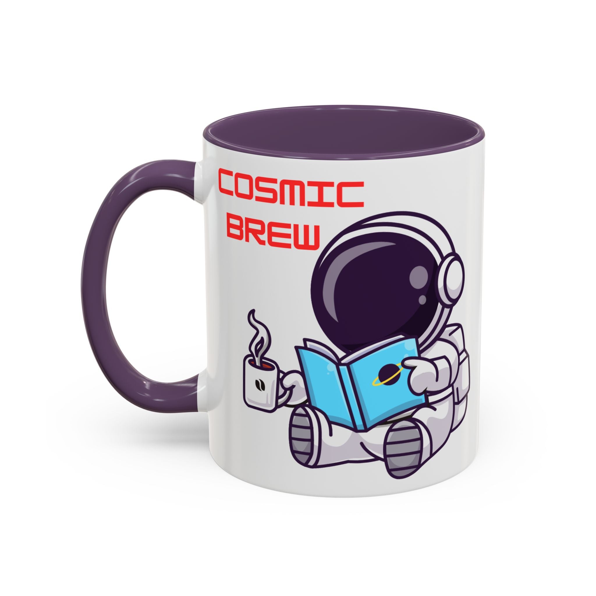 Cosmic Brew Astronaut Coffee Mug | Accent Ceramic Mug
