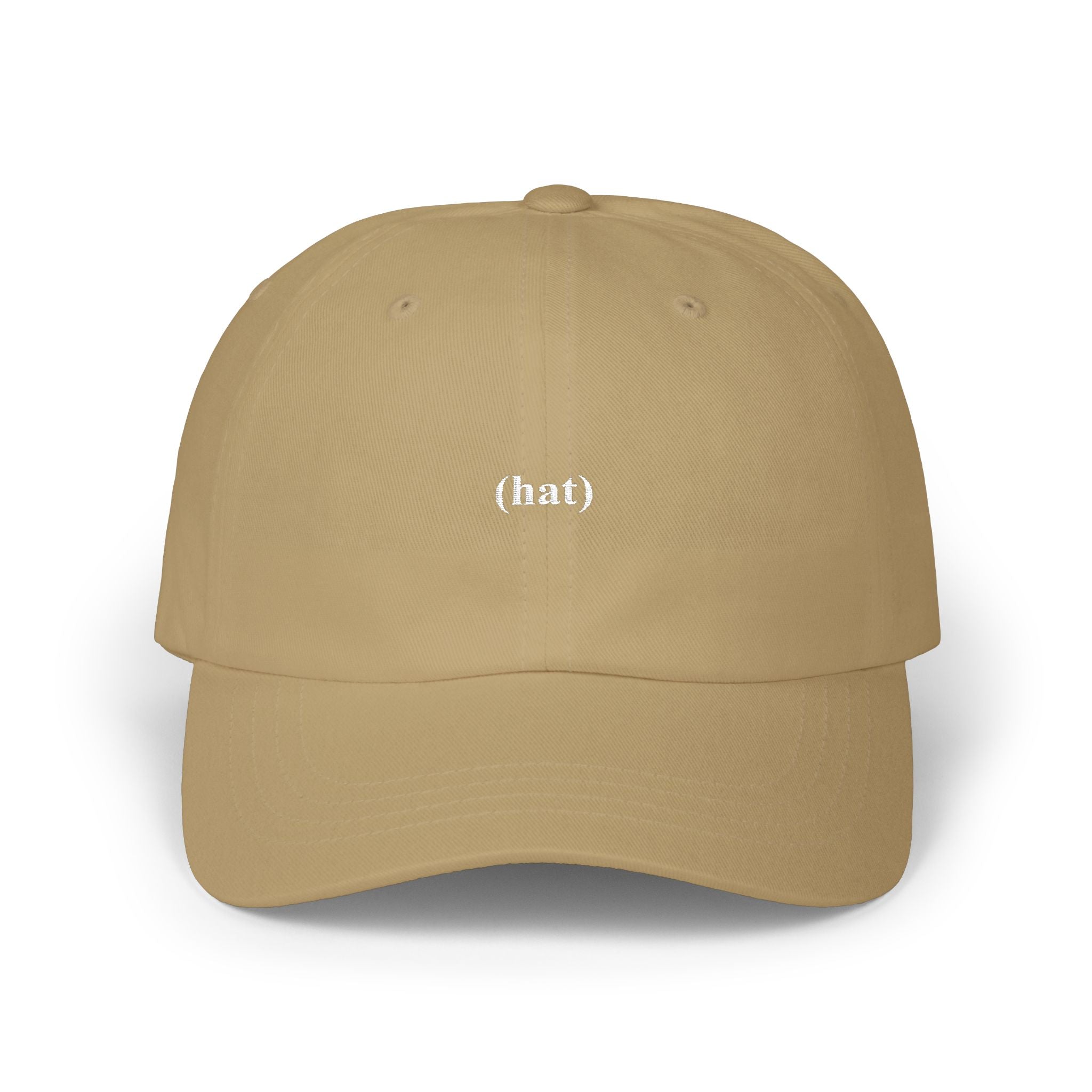 (hat) Dad Cap | Minimal Embroidered Baseball Cap