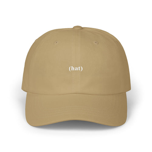 (hat) Dad Cap | Minimal Embroidered Baseball Cap
